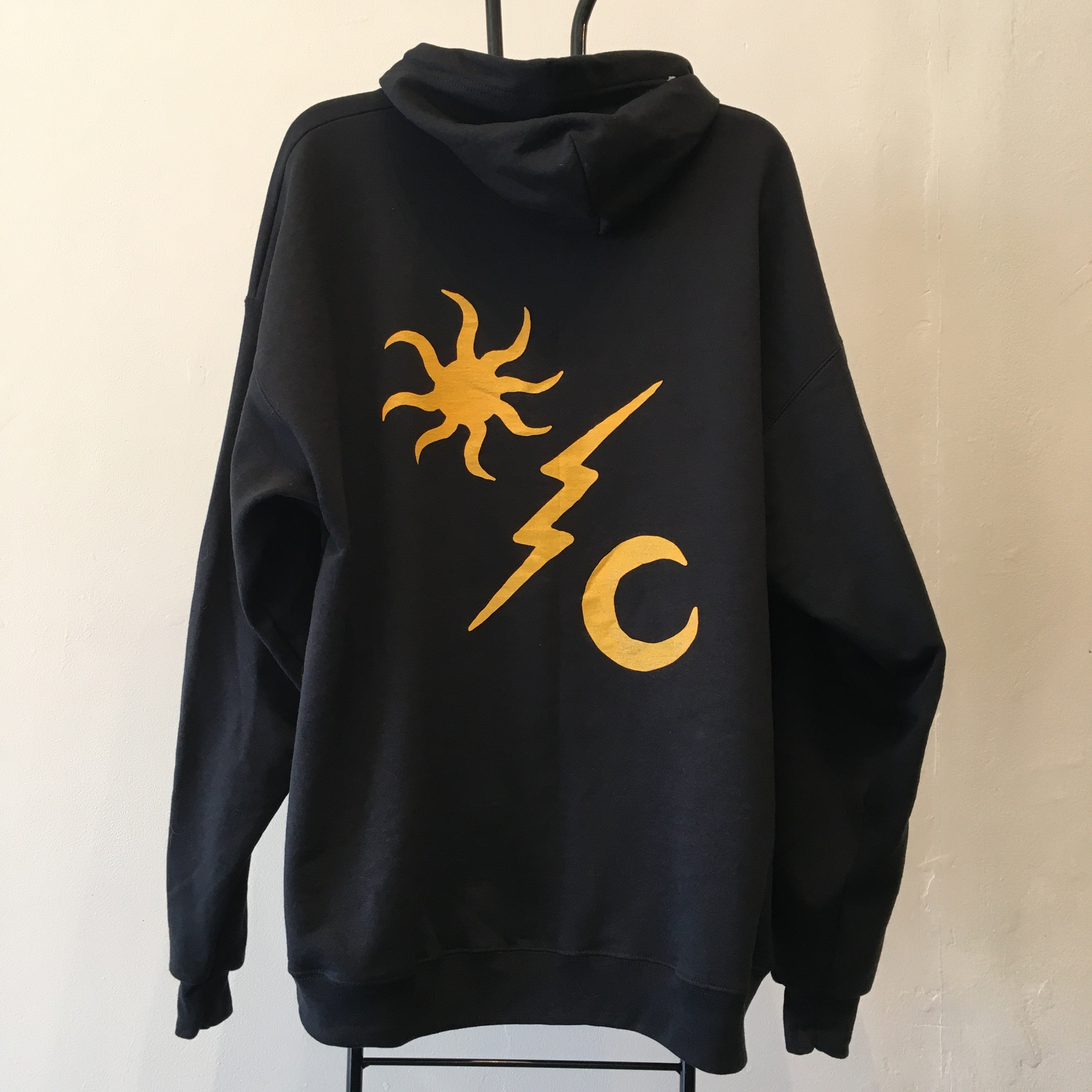 OSC Logo Zip Hoodie | OSCILLATOR PRESS